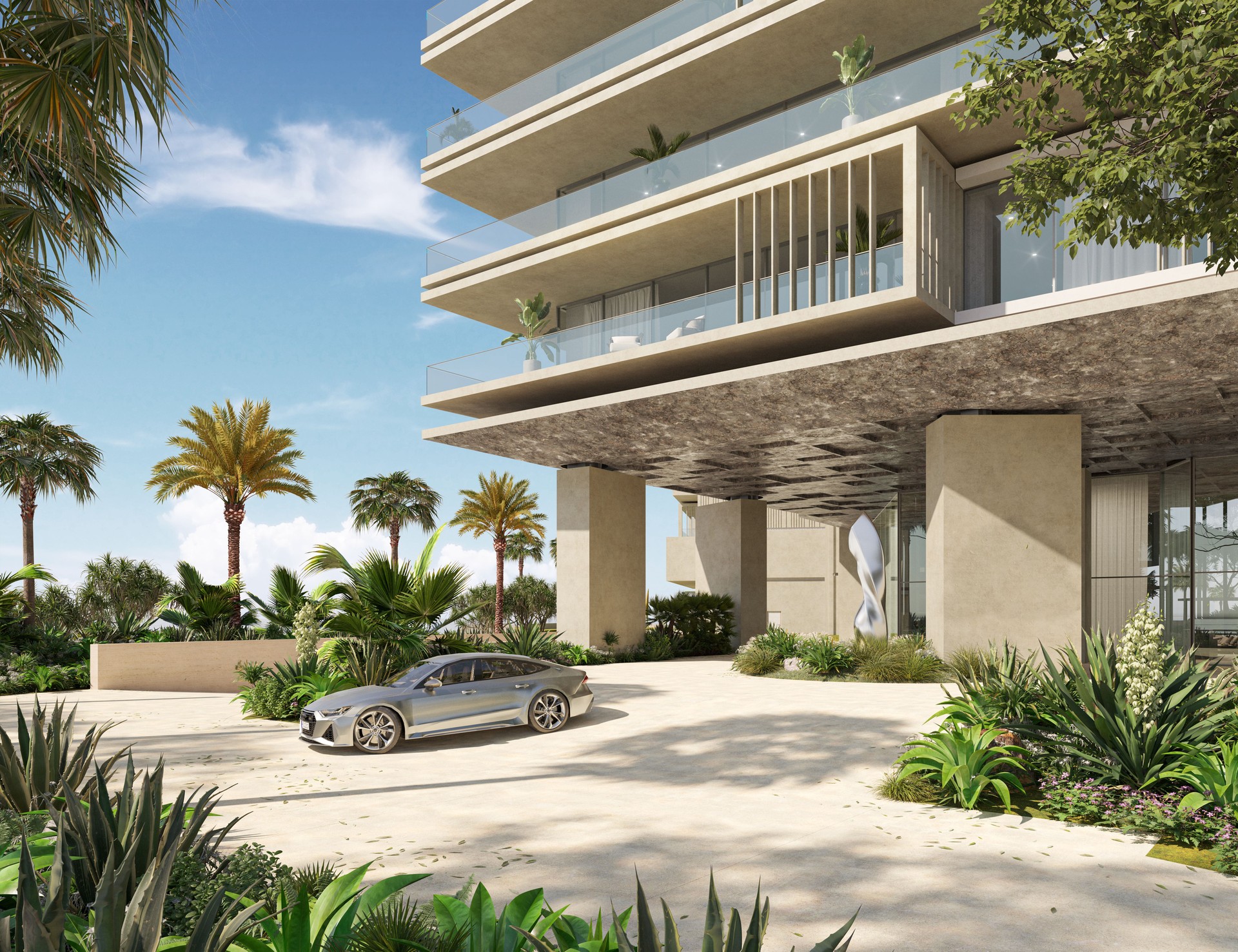 Opulent 4 BR | Palm View | Sky Villas: Image 1