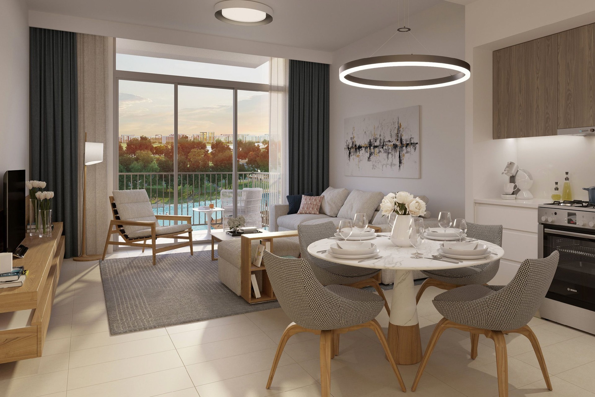 Centrally positioned luxury apartment in Dubai Hills Estate: Image 1