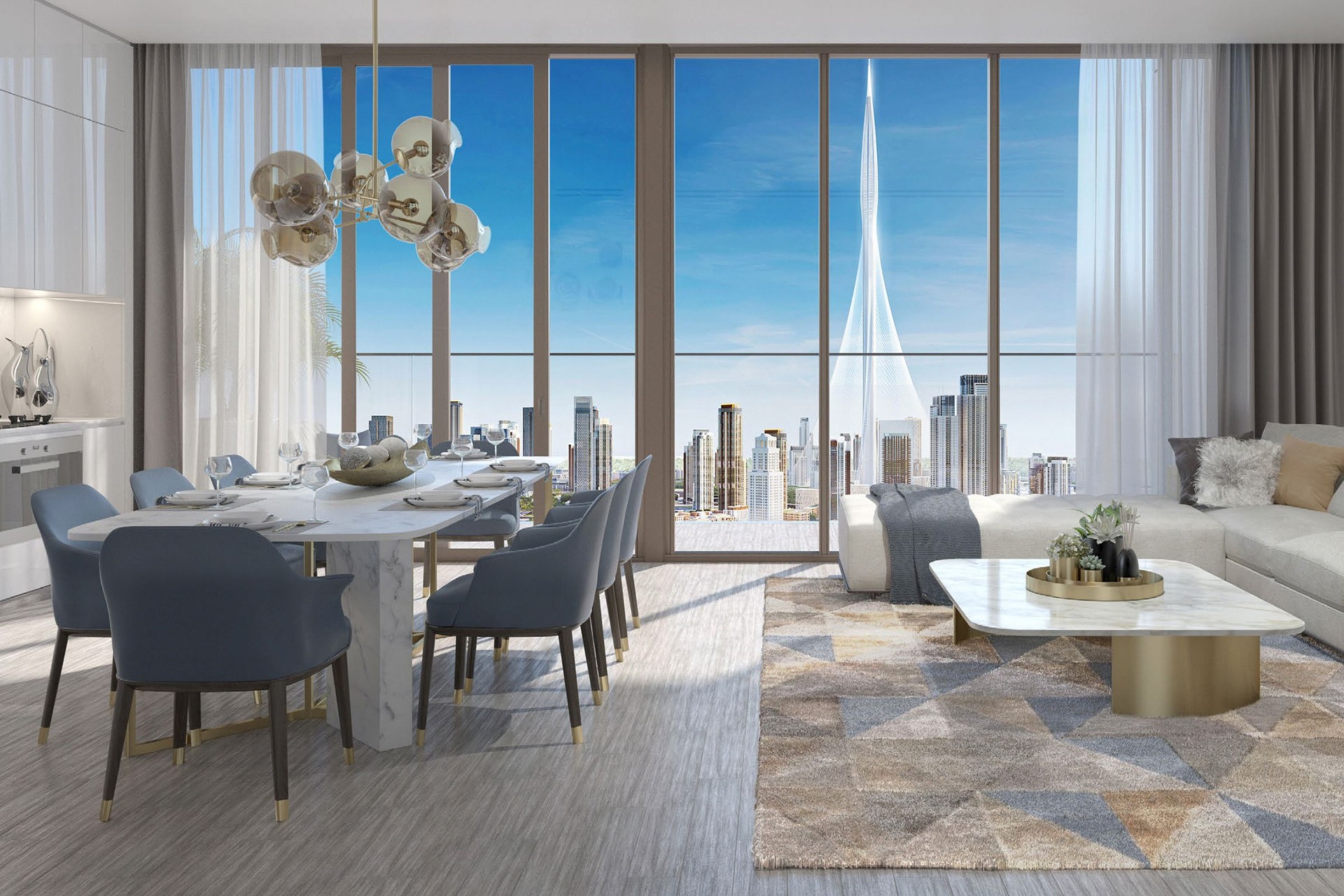 Luxury off plan apartment in serviced Dubai Creek Harbour residence: Image 1