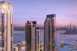Chic, luxury apartment in central Dubai Creek Harbour district: Image 3