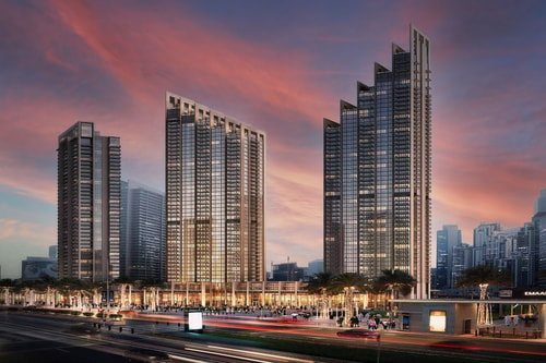 Dual balcony luxury property in Downtown Dubai: Image 2