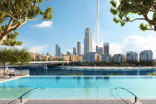 Luxury waterfront apartment in five star Dubai Creek Harbour residence: Image 2