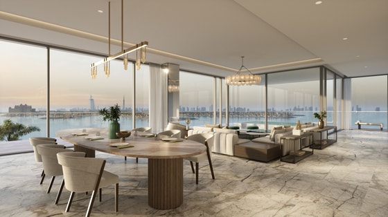 Luxurious 4 BR | Palm View | Penthouse: Image 8