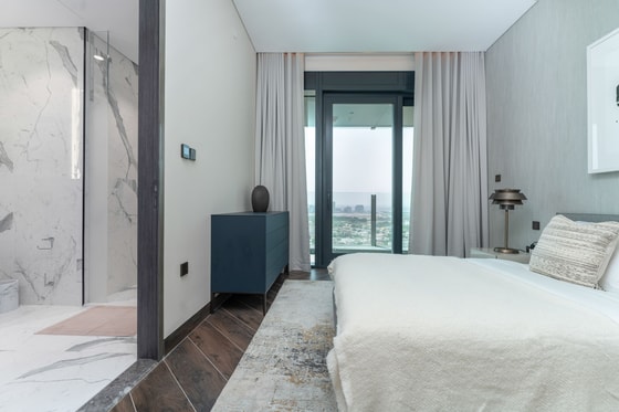 Modern Duplex with The Dubai Frame Views in One Za’abeel Luxury Residence: Image 19