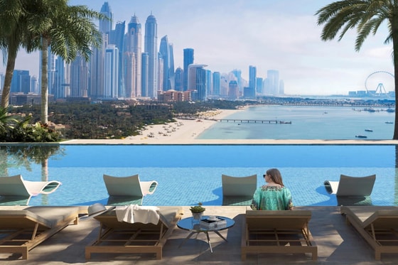 Exclusive Beachfront Apartment with Stunning Views on Palm Jumeirah: Image 10
