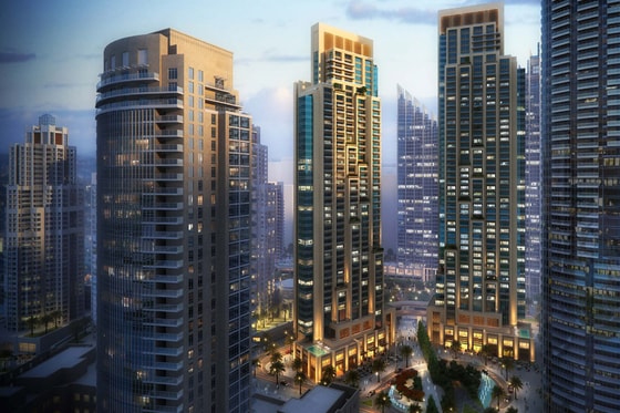 Burj Khalifa view luxury apartment in Downtown Dubai: Image 9