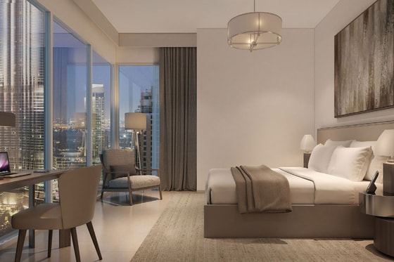 Burj Khalifa view luxury apartment in Downtown Dubai: Image 10