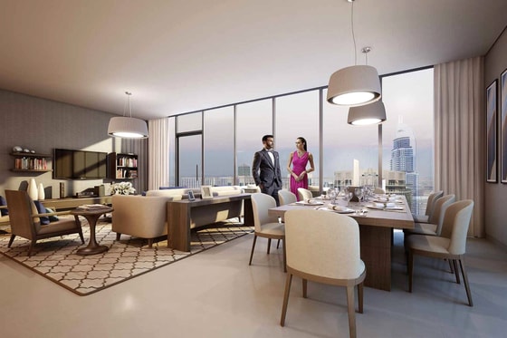 Dual balcony luxury property in Downtown Dubai: Image 6