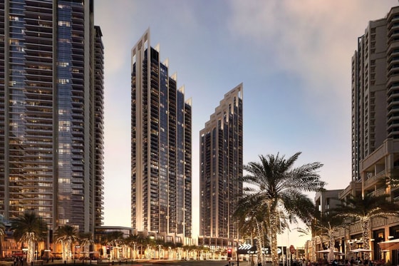 Dual balcony luxury property in Downtown Dubai: Image 5
