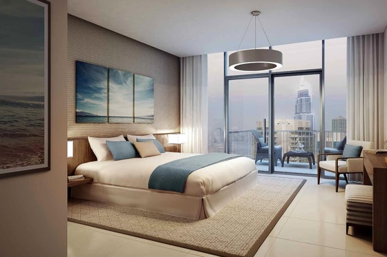 Dual balcony luxury property in Downtown Dubai: Image 7