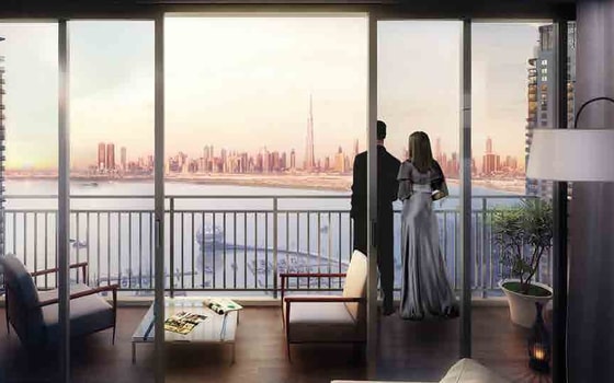 Luxury apartment with Burj Khalifa view in Dubai Creek Harbour: Image 9