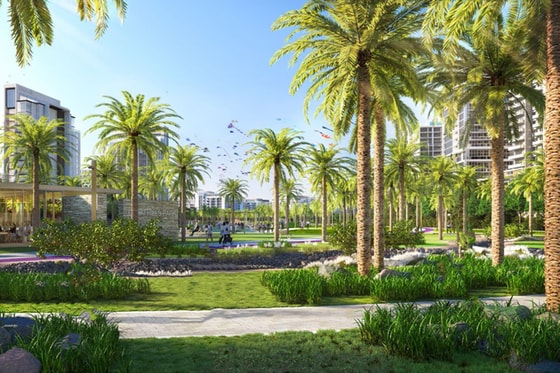 Luxury apartment with balcony in Dubai Hills Estate: Image 12