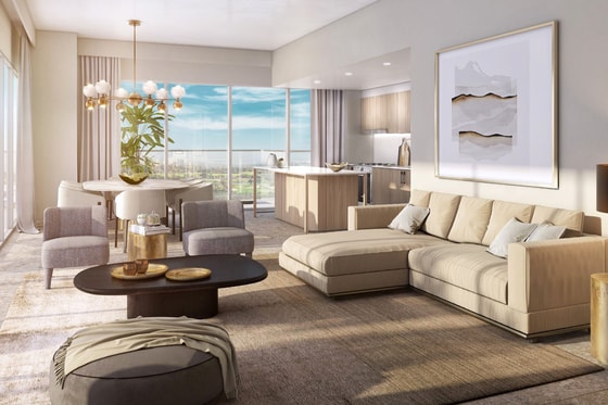 Luxury apartment with balcony in Dubai Hills Estate: Image 9