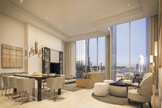 Skyline views apartment in luxury Downtown Dubai residence: Image 7