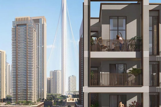 Tower and Creek view luxury apartment in Dubai Creek Harbour: Image 8