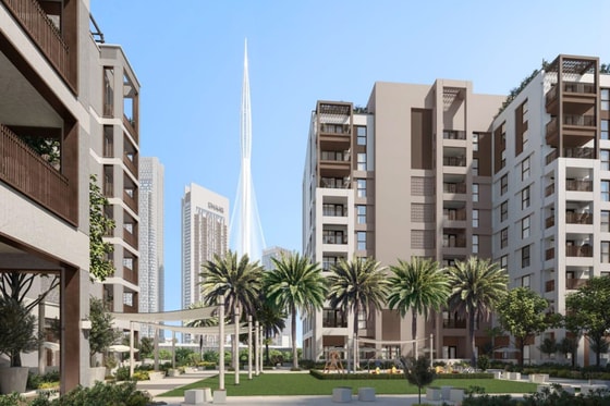 Tower and Creek view luxury apartment in Dubai Creek Harbour: Image 4