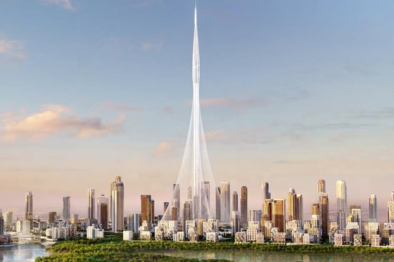 Tower and Creek view luxury apartment in Dubai Creek Harbour: Image 1