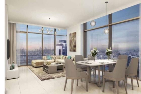 Sleek, contemporary apartment in luxury Dubai Creek Harbour residence: Image 6