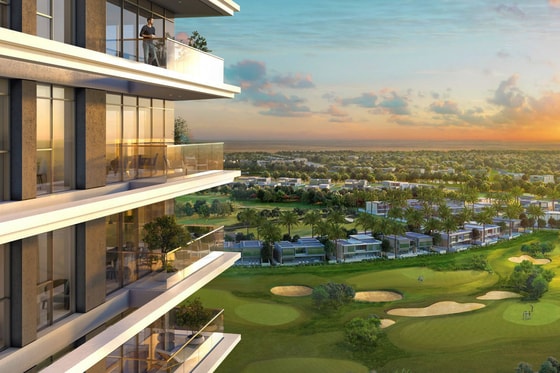 Large, golf view luxury apartment in Dubai Hills Estate: Image 5