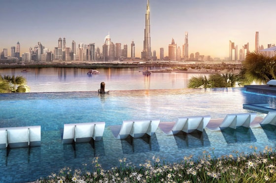 Expansive luxury apartment in waterfront Dubai Creek Harbour residence: Image 12