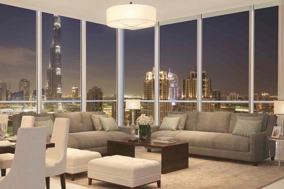 Old Town views luxury apartment in Downtown Dubai: Image 9
