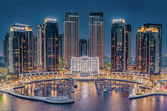 Chic luxury apartment in Dubai Creek Harbour: Image 3