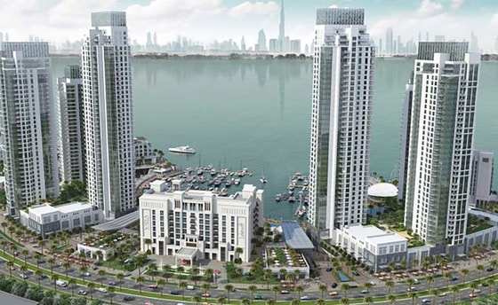 Chic luxury apartment in Dubai Creek Harbour: Image 7
