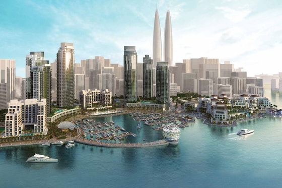 Chic luxury apartment in Dubai Creek Harbour: Image 8