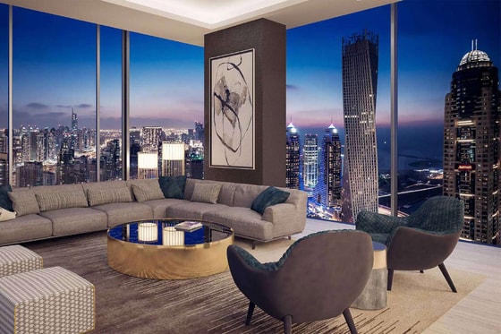 JBR view luxury apartment in Dubai Marina, picture 1