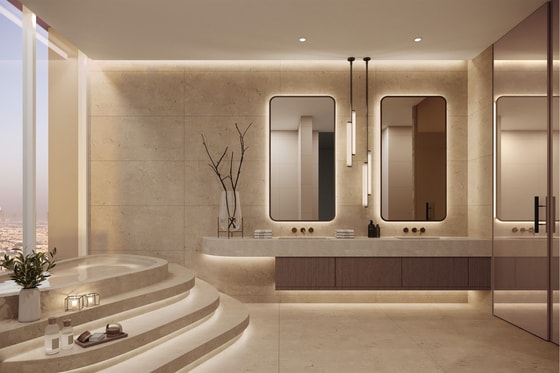 Spacious luxury apartment in Dubai Canal residence, Jumeirah: Image 18
